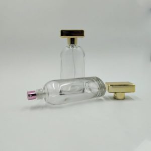 100ml ZC Perfume Bottle -T – Cap – Gold